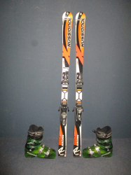 ROSSIGNOL RADICAL 150cm + Lyžáky 28,5cm 