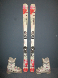 ROSSIGNOL FUN GIRL 130cm + Lyžáky 24,5cm