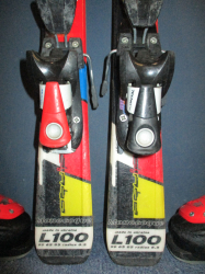 SALOMON EQUIPE 100cm + Lyžáky 20,5cm