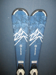 SALOMON QST MAX 100cm + Lyžáky 21,5cm