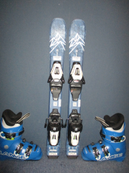 SALOMON QST MAX 70cm + Lyžáky 17,5cm