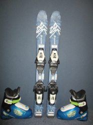 SALOMON QST MAX Jr 80cm + Lyžáky 19,5cm