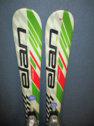 Juniorské lyže ELAN FORMULA 130cm + Lyžáky 25,5cm, SUPER STAV