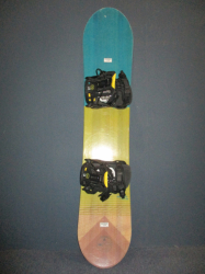 Snowboard FIREFLY DELIMIT 130cm + vázání, SUPER STAV