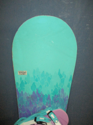 Snowboard BURTON FEATHER 149cm + nové vázání, VÝBORNÝ STAV