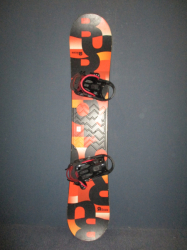 Snowboard BURTON PROGRESSION 152cm + vázání, SUPER STAV