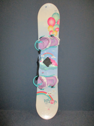 Snowboard FIREFLY WHOOP 138cm + nové vázání, VÝBORNÝ STAV