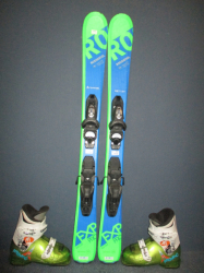 Dětské lyže ROSSIGNOL EXPERIENCE 104cm + Lyžáky 20,5cm, VÝBORNÝ STAV