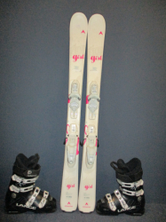 Juniorské lyže DYNASTAR LEGEND GIRL 116cm + Lyžáky 24,5cm, SUPER STAV
