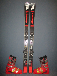 NORDICA COMBI PRO S 140cm + Lyžáky 27,5cm