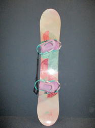 Snowboard FIREFLY FANCY 148cm + nové vázání, VÝBORNÝ STAV