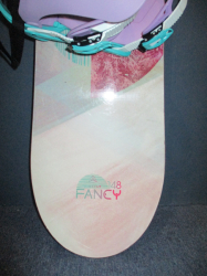 Snowboard FIREFLY FANCY 148cm + nové vázání, VÝBORNÝ STAV