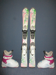 NORDICA FOXY J 90cm + Lyžáky 19,5cm