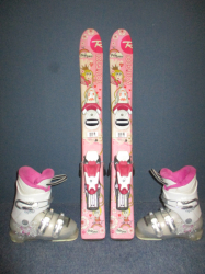 ROSSIGNOL PRINCESS 80cm + Lyžáky 17,5cm