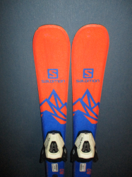 SALOMON QST MAX Jr 80cm + Lyžáky 17,5cm