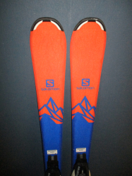 SALOMON QST MAX Jr 130cm + Lyžáky 25,5cm