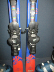 SALOMON QST MAX Jr 130cm + Lyžáky 25,5cm