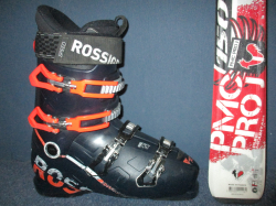 ROSSIGNOL PMC PRO 150cm + Lyžáky 27,5cm