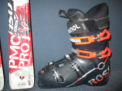 ROSSIGNOL PMC PRO 150cm + Lyžáky 27,5cm