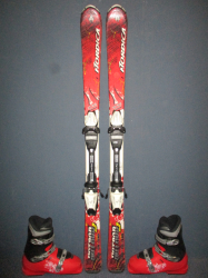 NORDICA HOTROD 130cm + Lyžáky 26cm