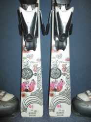 ROSSIGNOL DIVA 130cm + Lyžáky 25,5cm